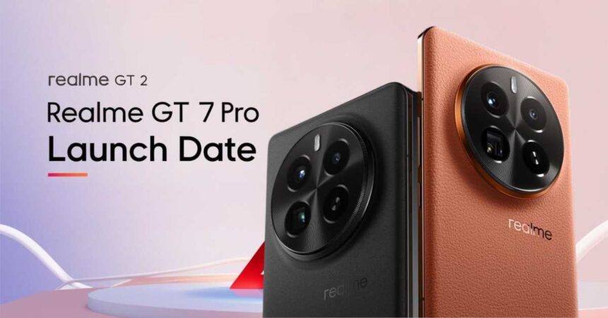 Realme GT 7 Pro launch date