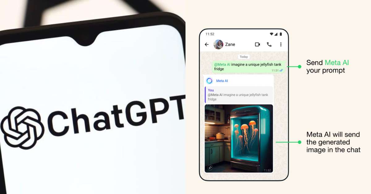 Images on WhatsApp Using ChatGPT